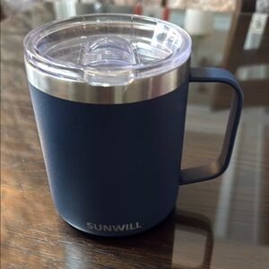 Sunwill Blue Insulated Mug NWOT